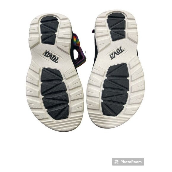 Teva Hurricane XLT2 child’s unisex Sandals Rainbow Child’s size 12 - Picture 3 of 5